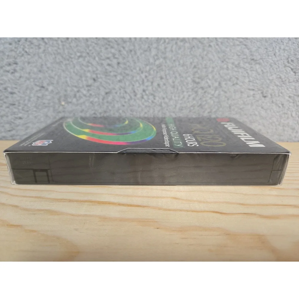 Fujifilm HQ 120 VHS Tape‎ NEW Sealed T-120 6 Hour High Quality Blank NFL